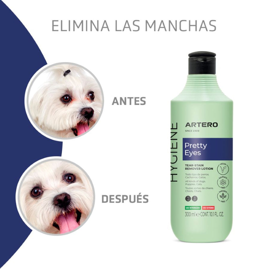 Artero - Pretty Eyes - Limpiador Lagrimal Para Perros y Gatos 300ml