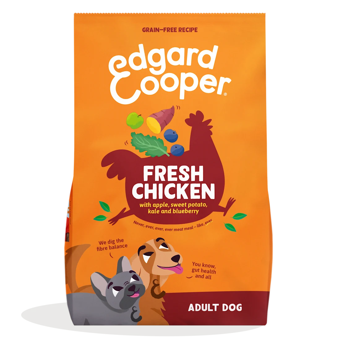 Pienso Edgard&Cooper Pollo Fresco sin Cereales 2,5kg
