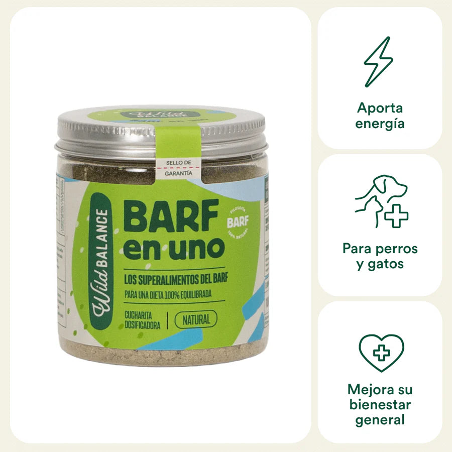 BARF EN UNO El suplemento indispensable en su alimentación Wild Balance