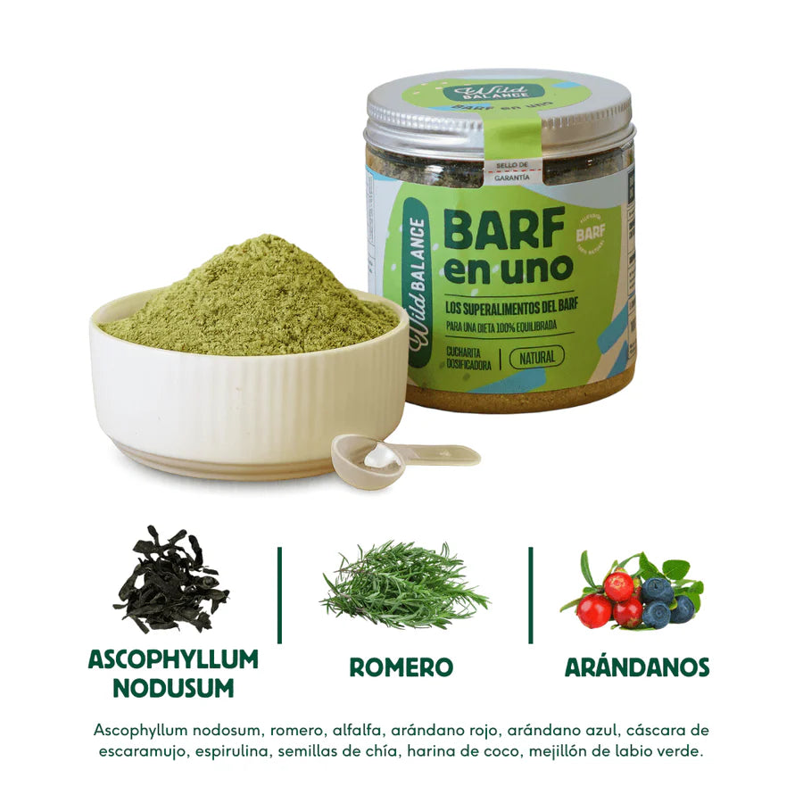 BARF EN UNO El suplemento indispensable en su alimentación Wild Balance