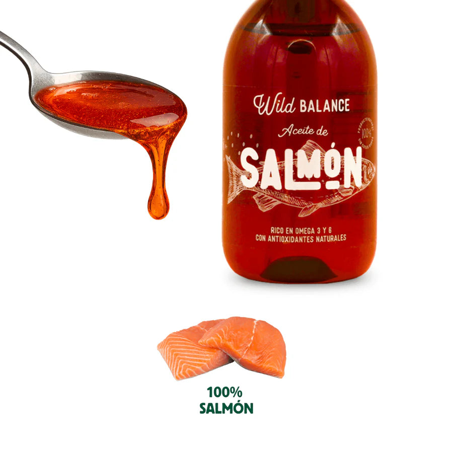 Aceite natural de salmón noruego Wild Balance