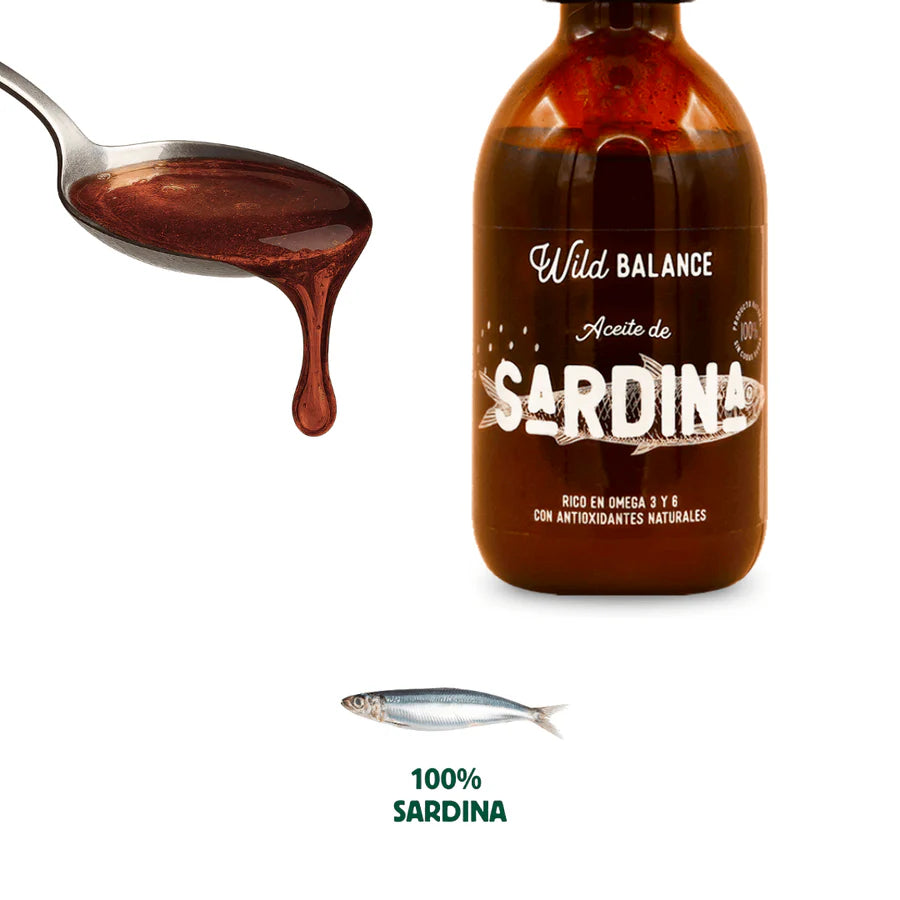 Aceite natural de sardina Wild Balance