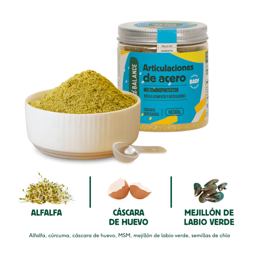 ARTICULACIONES DE ACERO Condroprotector natural Wild Balance