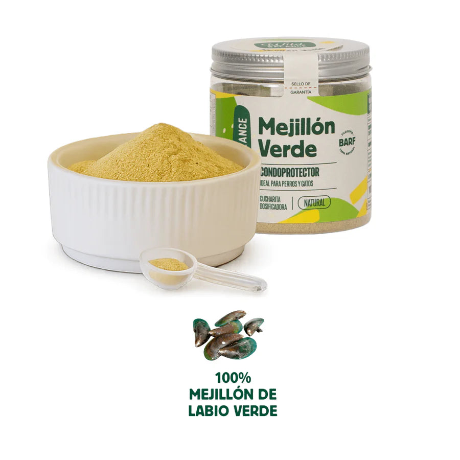Mejillón de labio verde liofilizado Wild Balance