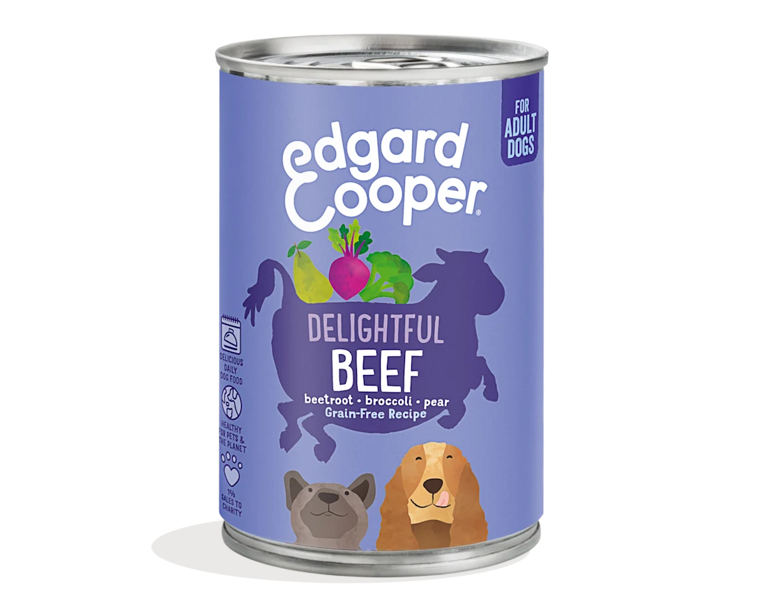 Lata Edgard&Cooper Vacuno 400gr