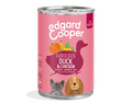 Lata Edgard&Cooper Pato y Pollo Cachorro 400gr