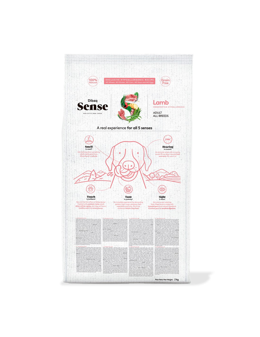 Dibaq Sense Grain Free Cordero 2kg