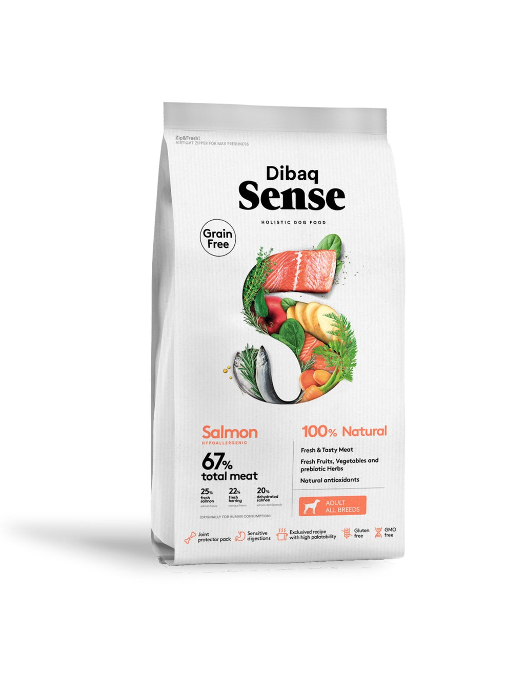 Dibaq Sense Grain Free Salmón 2kg