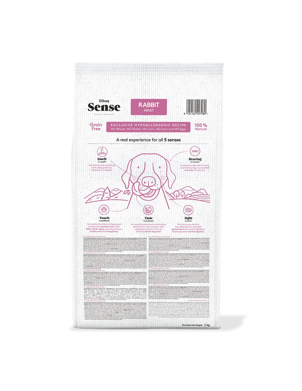 Dibaq Sense Grain Free Sensitive Conejo 2kg