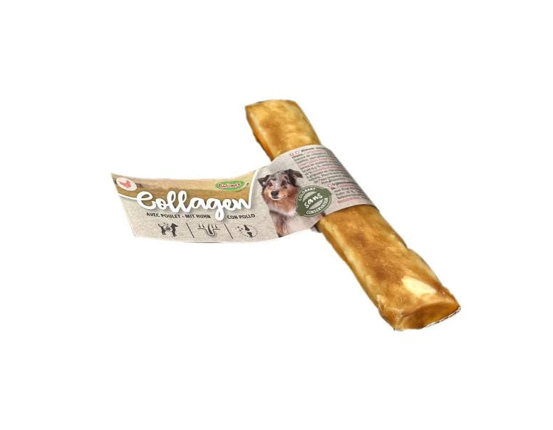 Snack natural bastoncito de colágeno con pollo 15cm